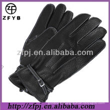 2013 hot sale sheepskin leather sewing glove